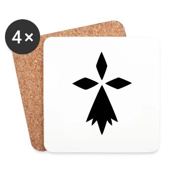 celtic - Coasters (set of 4) - white - Front