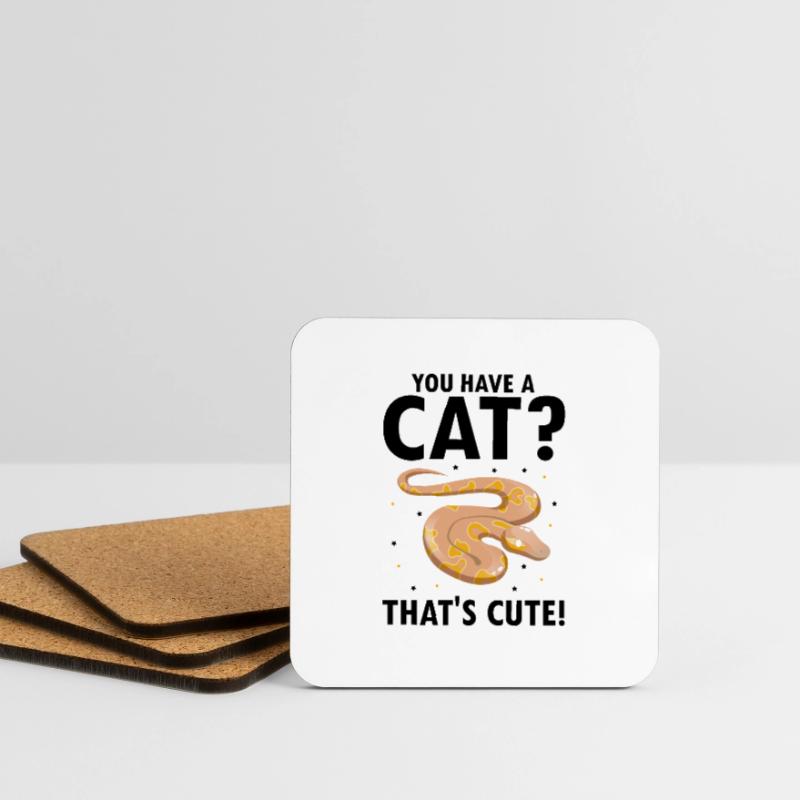 King python design for snake lovers Coasters (set of 4)