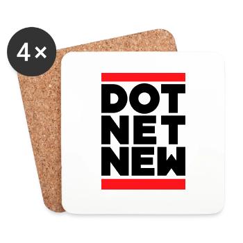 DOT NET NEW - Untersetzer (4er-Set) - Weiß - Vorne