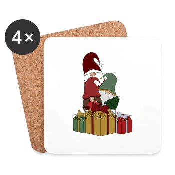 Brownie - Coasters (set of 4) - white - Front