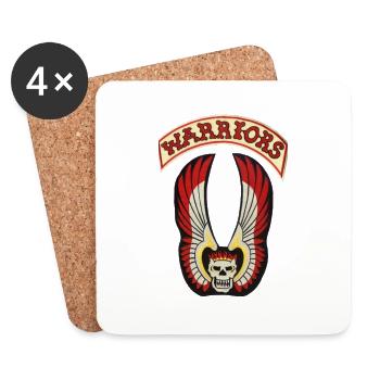 ThE WArRiOrS tRibUtE - Dessous de verre (lot de 4) - blanc - Devant