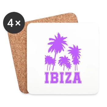 ibiza - Untersetzer (4er-Set) - Weiß - Vorne