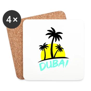 dubai - Untersetzer (4er-Set) - Weiß - Vorne