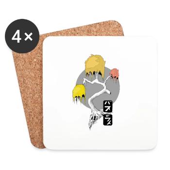 Tree - Untersetzer (4er-Set) - Weiß - Vorne