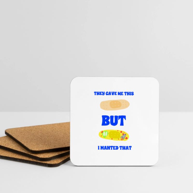 Klassisches Dressing oder Space Dressing Untersetzer (4er-Set)