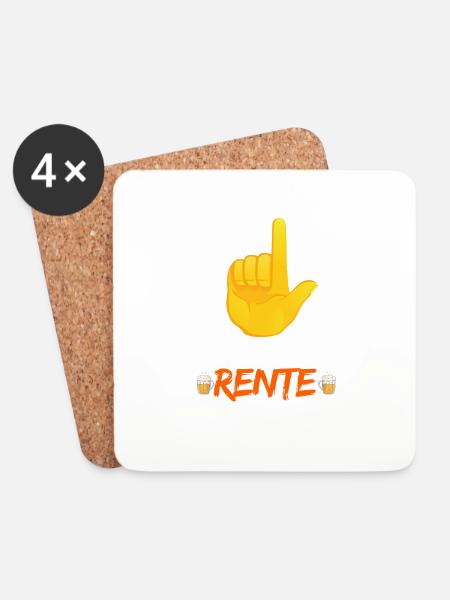 THIS ONE IS RETIRED - Coasters (set of 4) - white