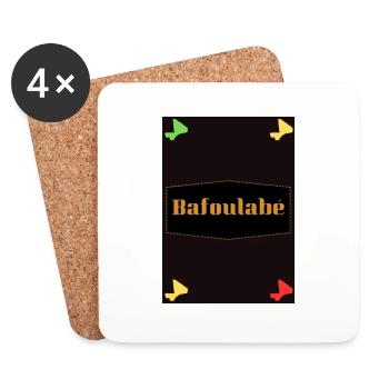 Bafoulabé - Untersetzer (4er-Set) - Weiß - Vorne