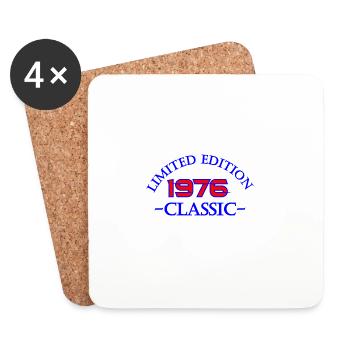 Limited Edition 1976 Classic - Untersetzer (4er-Set) - Weiß - Vorne