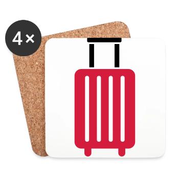 Case - Coasters (set of 4) - white - Front