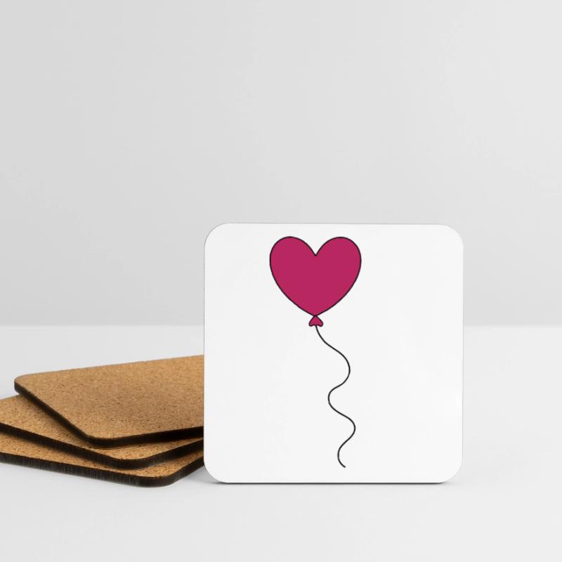 Muttertags Geschenk Mutter Muttertag Geschenkidee  Untersetzer (4er-Set)