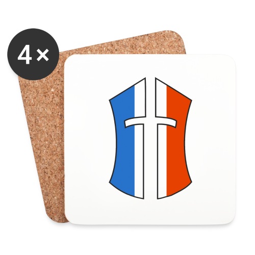 Logo Battle of the Nations France - Dessous de verre (lot de 4)