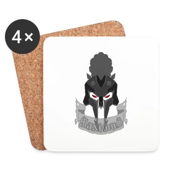 maximus - Dessous de verre (lot de 4) - blanc - Devant