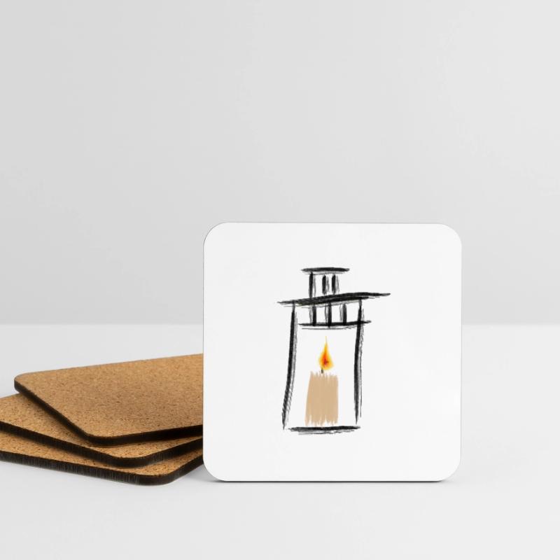 lanterne Dessous de verre (lot de 4)