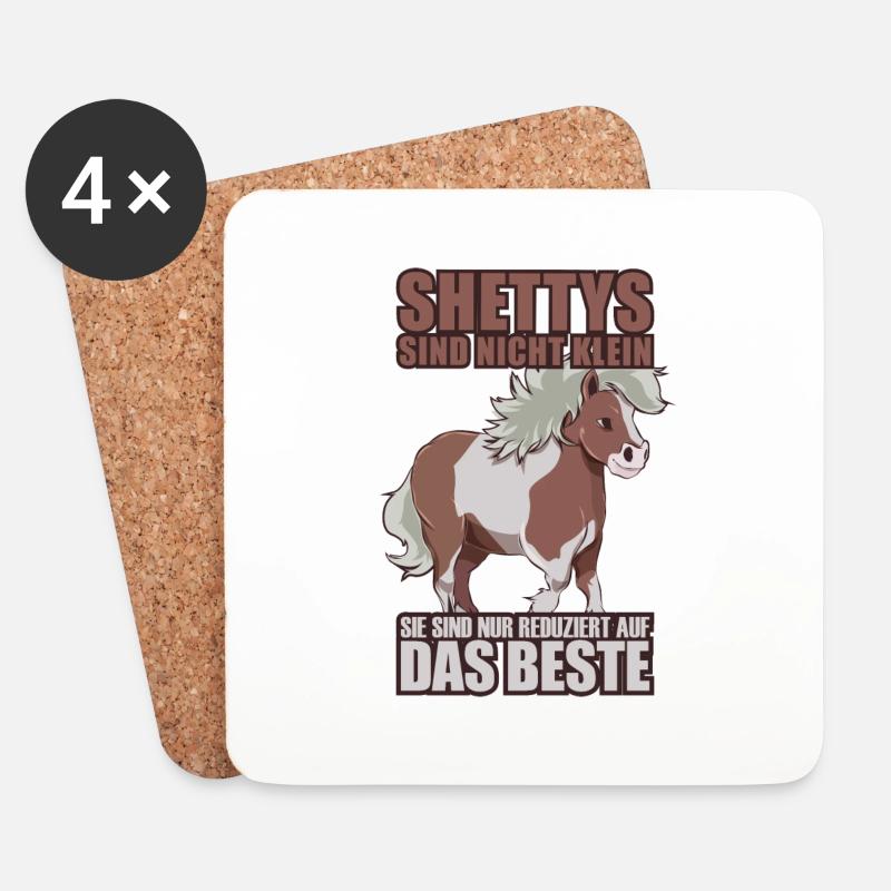 Shetty - Untersetzer (4er-Set) - Weiß