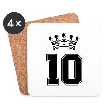 10 krone - Untersetzer (4er-Set) - Weiß - Vorne