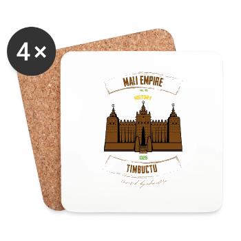 Mali Empire S-Edition - Coasters (set of 4) - white - Front
