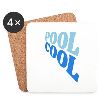 pool cool - Untersetzer (4er-Set) - Weiß - Vorne