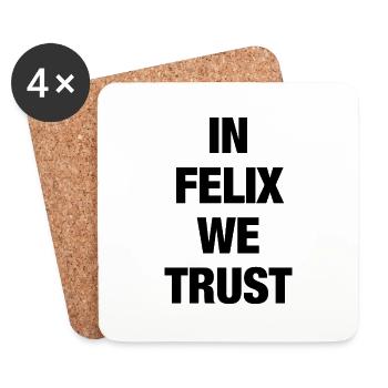 Felix - Untersetzer (4er-Set) - Weiß - Vorne