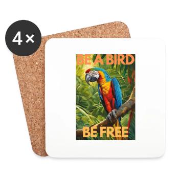 Freedom - Coasters (set of 4) - white - Front