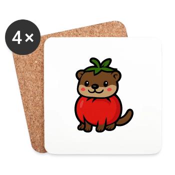Ottomate - Coasters (set of 4) - white - Front