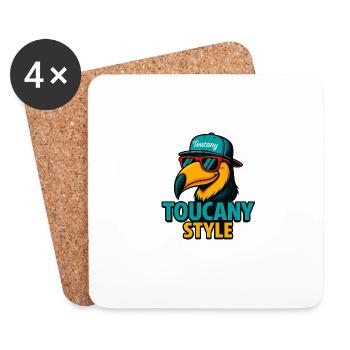 Toucany Style - Untersetzer (4er-Set) - Weiß - Vorne
