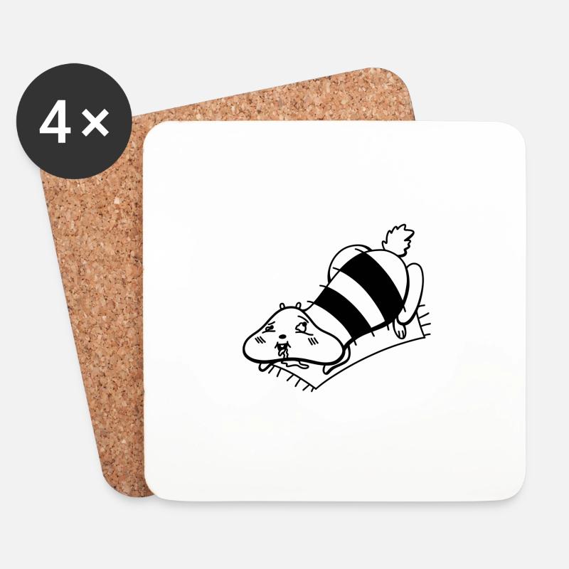 Chippin - Coasters (set of 4) - white