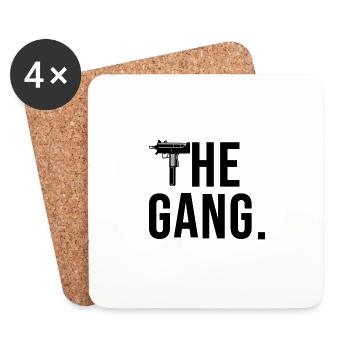the gang - Untersetzer (4er-Set) - Weiß - Vorne