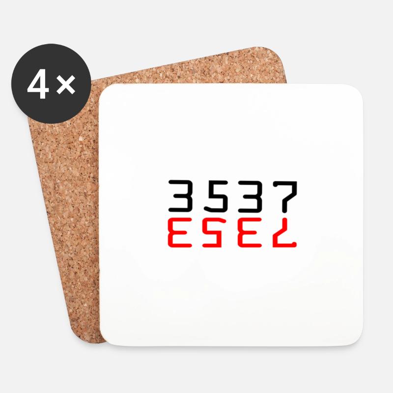 ESEL - Untersetzer (4er-Set) - Weiß