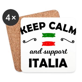 Italia - Coasters (set of 4) - white - Front