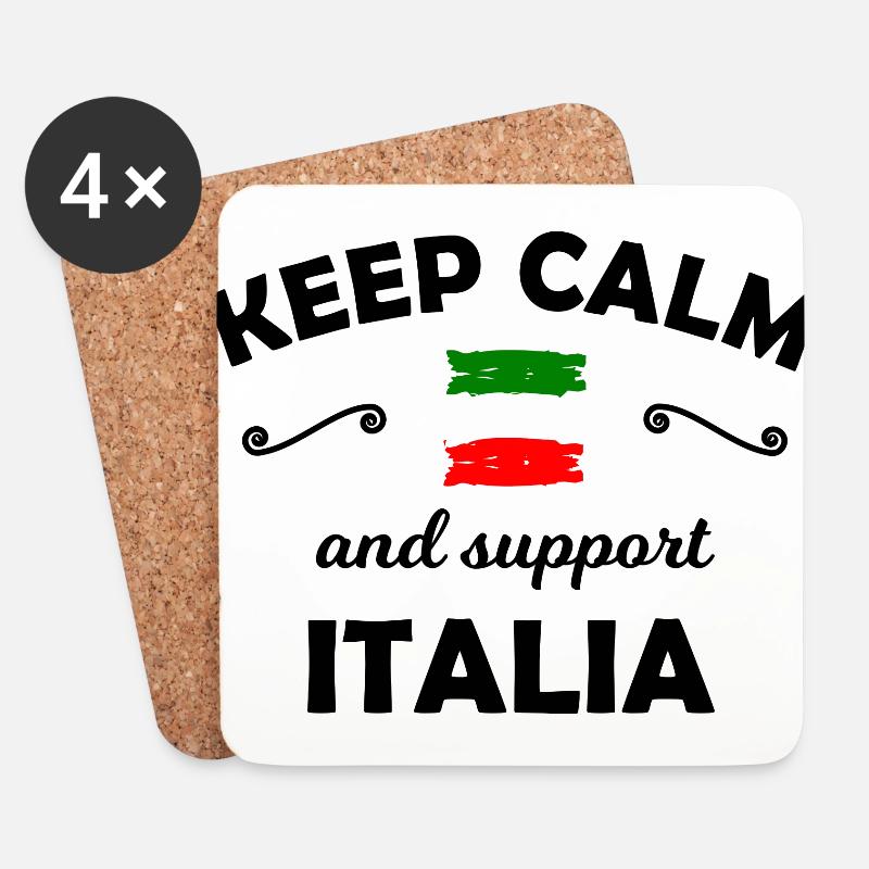 Italia - Untersetzer (4er-Set) - Weiß