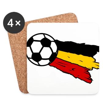 Belgian footballers - Coasters (set of 4) - white - Front