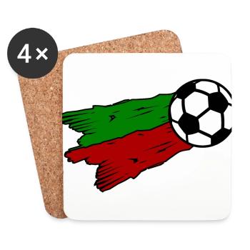Die Portugal Unterstützer - Untersetzer (4er-Set) - Weiß - Vorne
