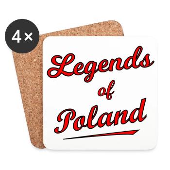 Polish legends - Coasters (set of 4) - white - Front