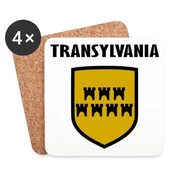 Transylvania - Untersetzer (4er-Set) - Weiß - Vorne