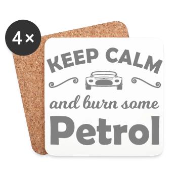 The driver - Coasters (set of 4) - white - Front