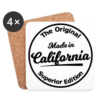 Superior Edition California - Coasters (set of 4) - white - Front