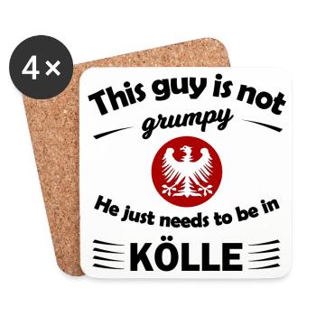 Kölle Kölle - Coasters (set of 4) - white - Front