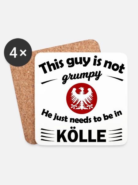 Kölle Kölle - Untersetzer (4er-Set) - Weiß