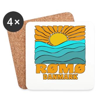 Romo Römo - Coasters (set of 4) - white - Front