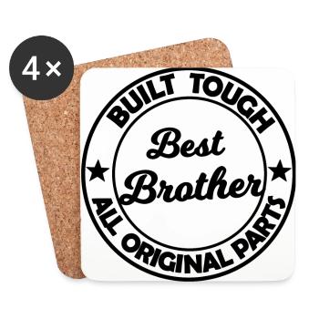 My best brother - Coasters (set of 4) - white - Front
