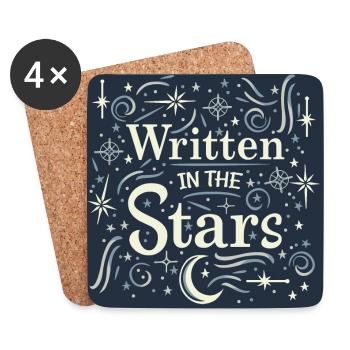 Written in the Stars - Coasters (set of 4) - white - Front