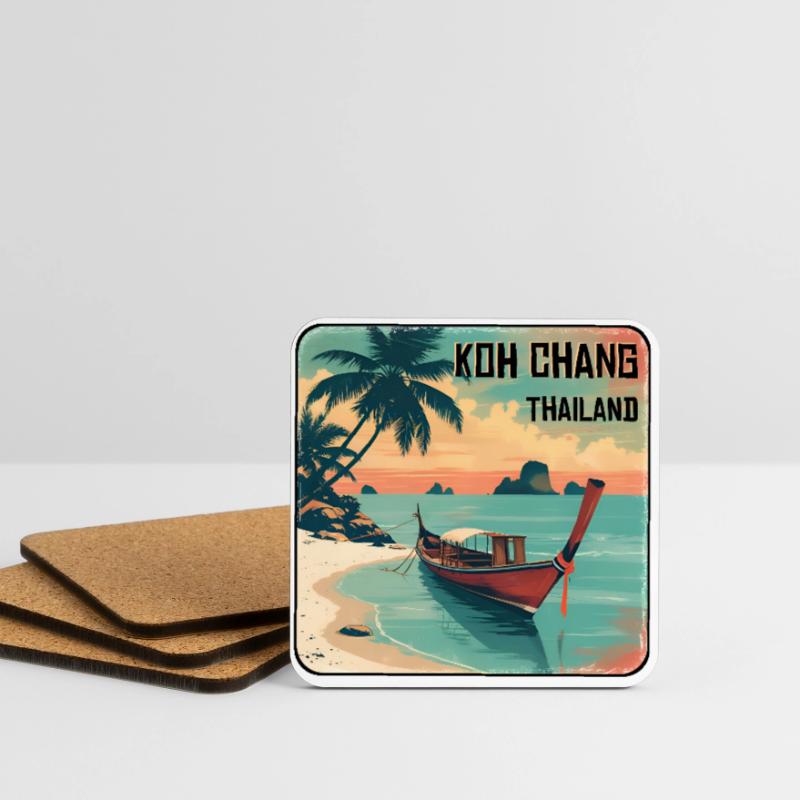 Koh Chang Dessous de verre (lot de 4)