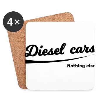 Diesel drivers - Coasters (set of 4) - white - Front