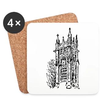 Big Ben - Coasters (set of 4) - white - Front