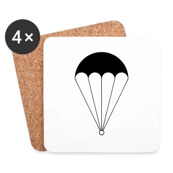 parachute - Untersetzer (4er-Set) - Weiß - Vorne