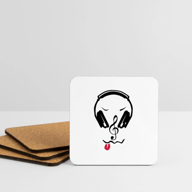 cle helmets dj equalizer ground note3 Coasters (set of 4)