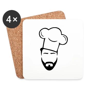 cook design - Untersetzer (4er-Set) - Weiß - Vorne
