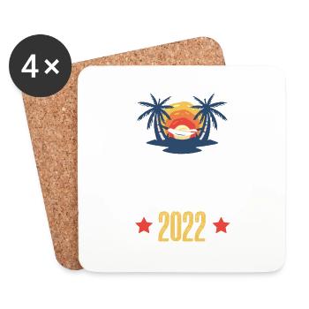 Dubai 2022 - Coasters (set of 4) - white - Front
