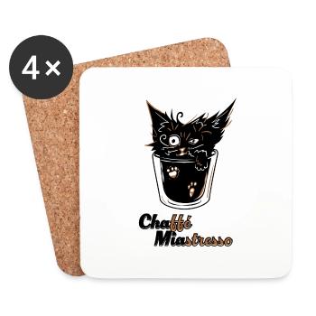 Chaffé Miastresso - Untersetzer (4er-Set) - Weiß - Vorne