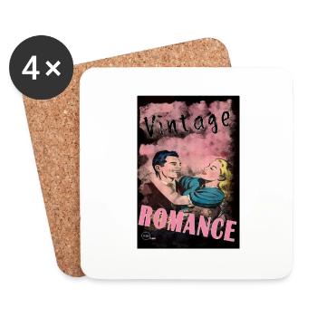 VINTAGE ROMANCE 2 BIS By Yume Origins - Coasters (set of 4) - white - Front